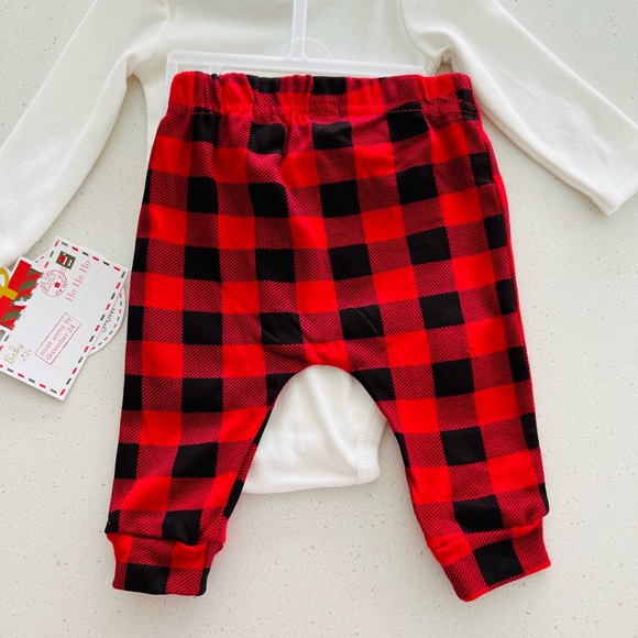 Baby Kiss Baby Girls ‘My First Christmas’ 3 Piece Set Size 3-6 Months NWT - Picture 8 of 11
